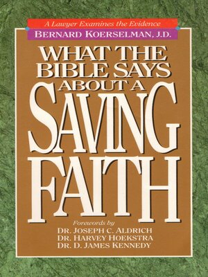 cover image of Saving Faith